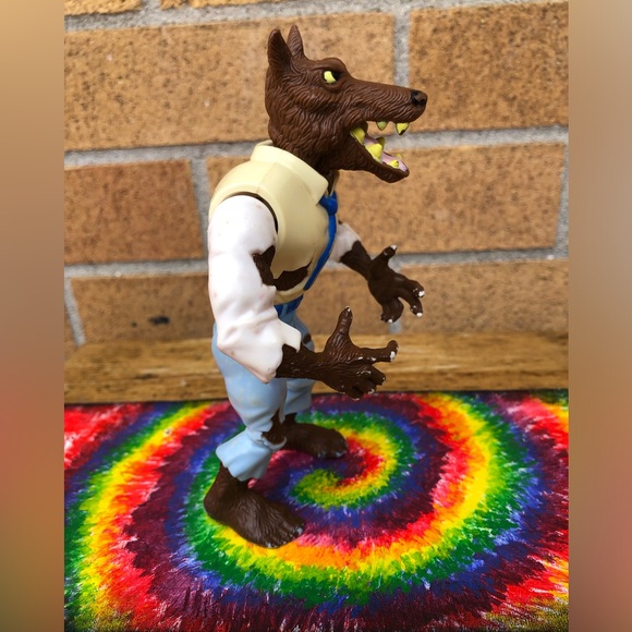 The Real Ghostbusters 1989 The Wolfman vintage action figure 80s kid 1980s retro - Picture 5 of 10